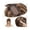 10 Inch, variant on Hair Toppers for Women 6"-18" Real Human Hair with Bangs, 7x12.5cm Silk Base Clip In Hair Extension 150% Densiny Indian Hair Straight Hair Pieces