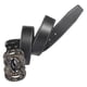 thumbnail image 2 of Cinturón clásico para hombre, cinturón para , cinturón para trabajo, vestido de negocios, cinturón con hebilla en relieve F negro Zulema cinturones de cintura, 2 of 7
