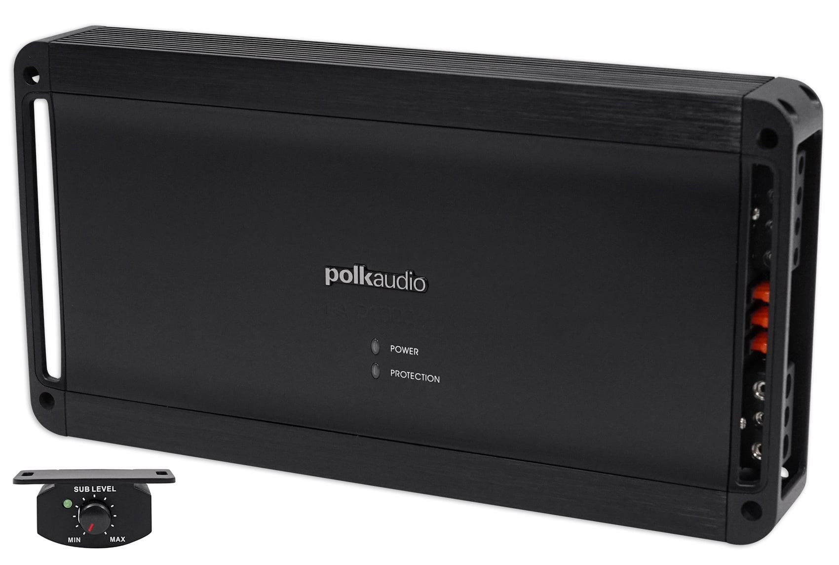 Polk Audio PAD1000.1 Mono 1200 Watt RMS 1-Ohm Car Amplifier+Amp Kit PA D1000.1