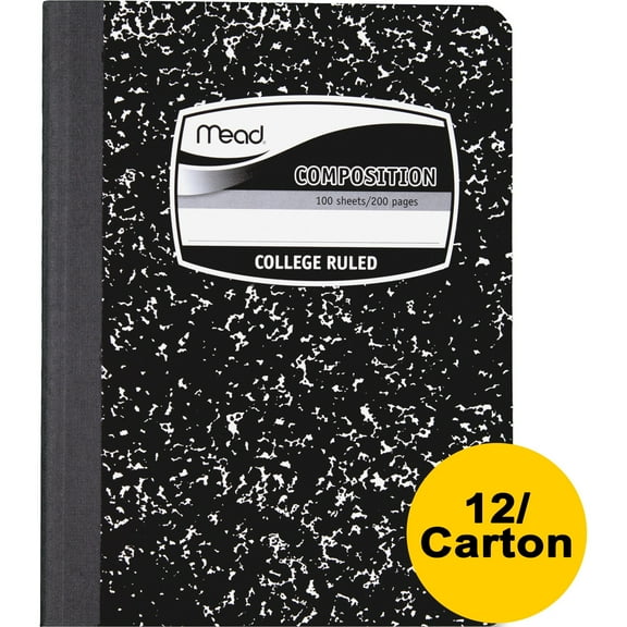 Mead, MEA09932CT, Composition Book, 12 / Carton
