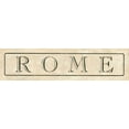 thumbnail image 2 of Marrott, Stephanie 18x8 Gold Ornate Wood Framed with Double Matting Museum Art Print Titled - Rome, 2 of 4