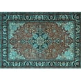 thumbnail image 1 of Ahgly Company Indoor Rectangle Persian Light Blue Traditional Area Rugs, 5' x 8', 1 of 4
