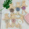 thumbnail image 4 of Chouchous Cheveux Mignons Lapin Élastique Bandeaux Cheveux Mode Femmes Peluche Attache Cheveux Queue de Cheval Étui pour Femmes Filles, 4 of 9