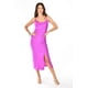 thumbnail image 5 of Vestido midi escote drapeado Roman Fashion /Juvenil, 9301 (Magenta) fucsia oscuro M, 5 of 5