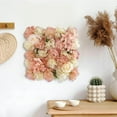thumbnail image 4 of Moocorvic Backdrop Flowers Wall Panels 14x14inch Artificial Flower Silk Rose Mat for Home Party Wedding Floral Arrangement 10 Color, 4 of 7