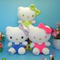 thumbnail image 2 of Muñeco de peluche Kawaii Sanrio de 20 cm, bonito muñeco de peluche de Hello Kitty para decoración de habitación, muñeco de trapo de Hello Kitty, regalos de Navidad para el hogar, 2 of 5
