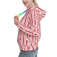 thumbnail image 2 of Daiia Popcorn 1 Pattern Women's Fashion Hoodies & Sweatshirts with Kangaroo Pocket Hooded Sweatshirt with Eye-catching Drawstrings-XX-Large, 2 of 7