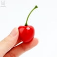 thumbnail image 3 of Gustave 30Pcs Artificial Plastic Cherry Lifelike Simulation Small Cherries Fake Fruit Model Home House Kitchen Party Decoration Desk Ornament, 3 of 9