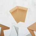 thumbnail image 4 of 50pcs Small Brown Envelopes Kraft Paper Mini Envelopes Coins Envelopes Reusable Packaging Envelopes for Tiny Items, 4 of 9