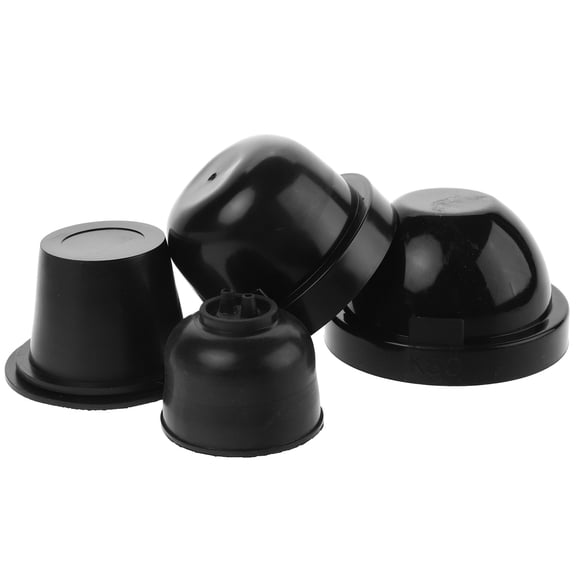 DEEPCRAFF Black Car Headlight Guard Easy Installation Durable Material Sleek Design