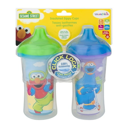 Munchkin Insulated Hard Spout Sippy Cup - Sesame Street