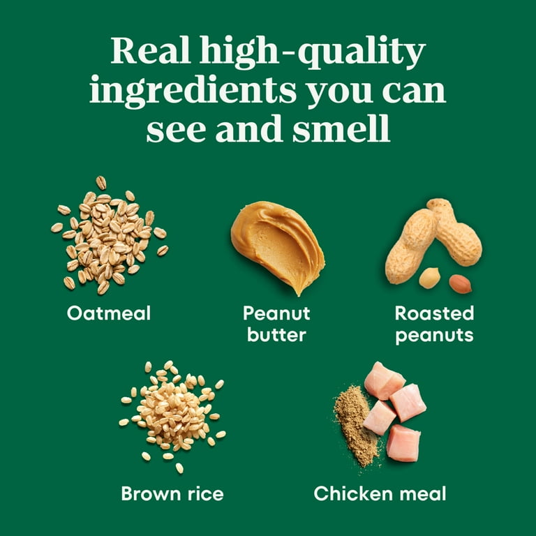 Nutro Crunchy with Real Peanut Butter Dog Treats 10 oz