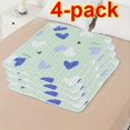thumbnail image 4 of Set of 4 Washable And Reusable Pads • Absorbent, Slip-Resistant • Designed to Isolate Urine • Thick Pads Provide Menstrual Protection • Suitable for Animals • Offered in Different Sizes And Colors, 4 of 13
