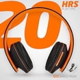 thumbnail image 5 of PowerLocus Auriculares Bluetooth Over-Ear, Auriculares Inalámbricos Estéreo Plegables Auriculares Inalámbricos y con Cable con Micrófono Incorporado, Micro SD/TF, FM para iPhone/Samsung/iPad/PC (Negro, 5 of 5