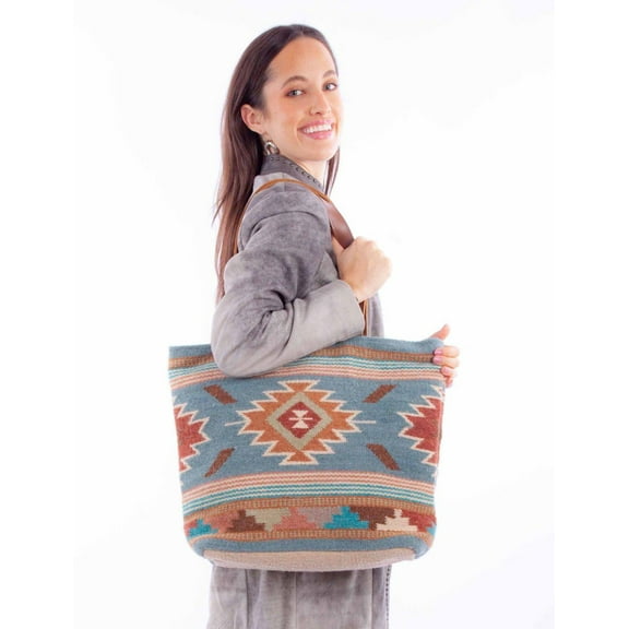 Scully Women's Woven Tote - B311 One Size