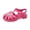 AB562 Pink, variant on Toddler Sandals Girl Size 3-3.5 Years Heart Print Half Toe Anti- Beach Shoes Stylish Little Girls Summer Outdoor Play Shoes Black
