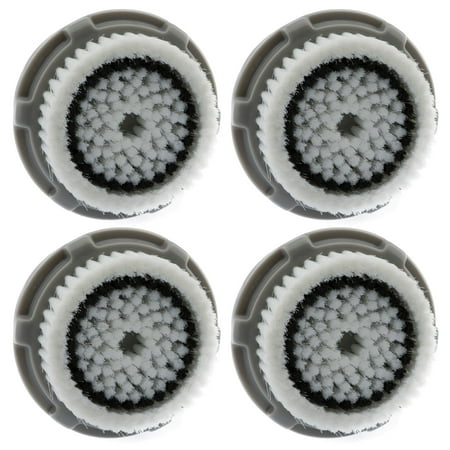 4-Pack Normal Skin Facial Cleansing Brush Heads for Clarisonic Mia 2