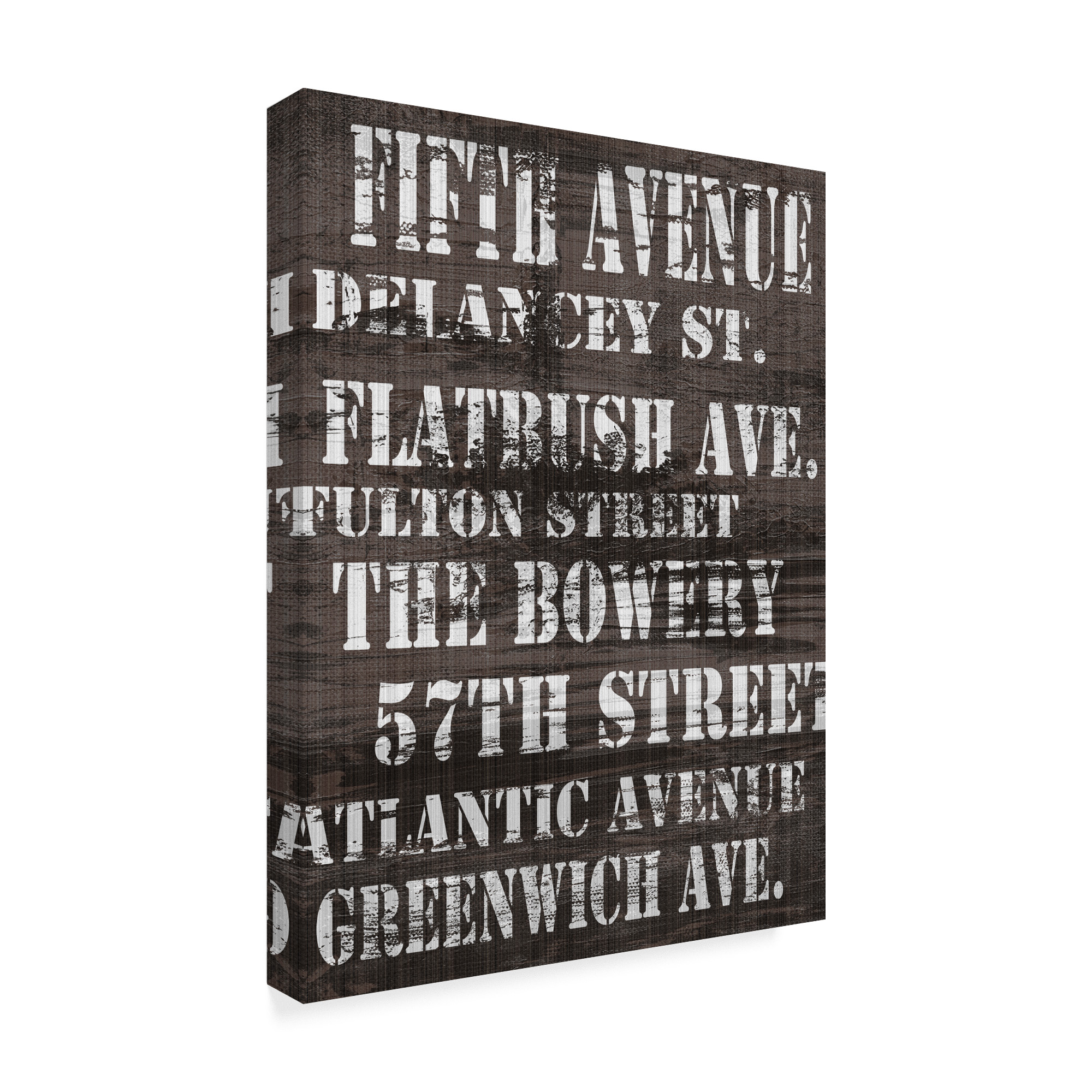 Trademark Fine Art 'Streets of New York II' Canvas Art by Andrea James