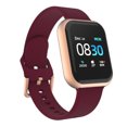 thumbnail image 1 of iTouch Air 3 Smartwatch, Rose Gold Case/Merlot Strap, 1 of 1