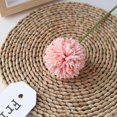 thumbnail image 2 of Artificial Flowers Chrysanthemum Ball Flowers Bouquet 10pcs Present for Important People Glorious Moral for Home and Wedding, 2 of 6