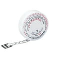 thumbnail image 1 of Agiferg 150cm Automatic Telescopic Tape Measure Human Body Measurements Measuring Tape, 1 of 1