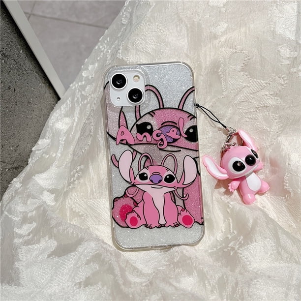 Funda Protectora Con Colgante De Puntada De Dibujos Animados De Disney Para iPhone 14 13 12 Pro Max 11 14promax