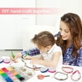 thumbnail image 4 of Pony Beads for Friendship Bracelet Making Kit Beads Set for Craft Jewelry Necklace, 4 of 5