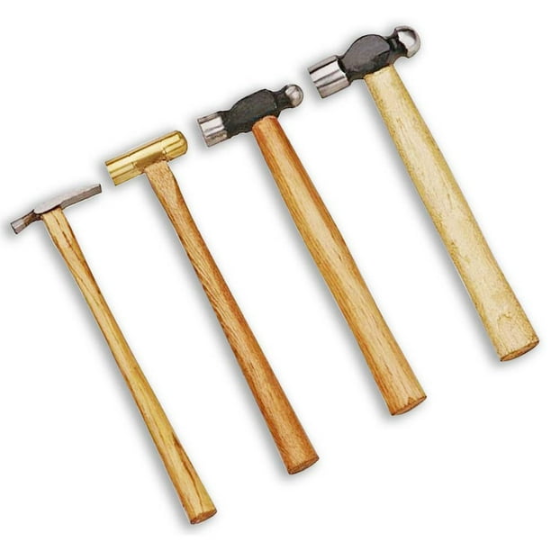4 Piece Jeweler's Hammer Set PH8270486