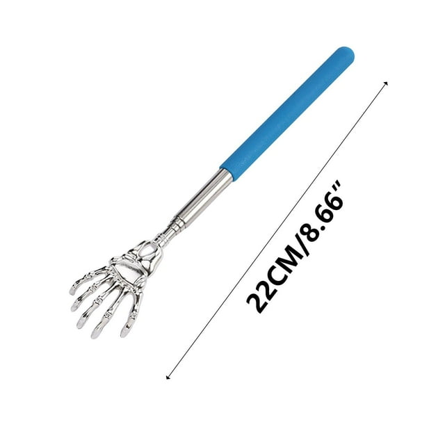 Birdeem Stainless Steel Back Scraping Tool Extendable Comfortable Grip for Both Men and Women Handheld Tool Daily Body Care and Massage Tool