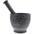 thumbnail image 3 of Miangastore Black Plastic Pestle Set with Granite Pattern for Home Use Large Capacity and Multi Function 1 Set, 3 of 8