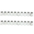thumbnail image 2 of 20Pcs Rivet Écrou Kit M8x10 en Alliage d'Aluminium Régulier Tête Plate Quincaillerie Outil de Fixation, 2 of 14