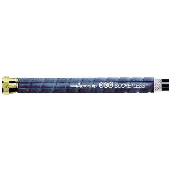 Aeroquip Special Application Socketless -4 AN Hose, Blue, 20Ft Length