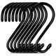 thumbnail image 1 of Paquete de 16 ganchos en forma de S sólidos de 6 pulgadas para colgar ropa Plantas Herramientas, metal resistente sin revestimiento de vinilo Ha, 1 of 5