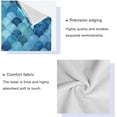 thumbnail image 4 of Coolnut Colorful Scales Towels 3 Pack Bath Towels for Bathroom Set Soft Cotton Highly Absorbent Lightweight & Quickdry Towel Set 1 Bath Towel,1 Hand Towel,1 Washclothe Wash cloth, 4 of 6