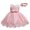 Pink, variant on Gubotare Girls Dresses Flower Girls Dress Unicorn Rainbow Pageant Princess Party,Purple 12 Months
