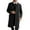 Black, variant on Winter Coats for Men Lightweight Anoraks Warm Mid Length Coat Thick Double Faced Jacket for Autumn and Winter Stylish Outerwear for Casual or Outdoor Activities Mens Jacket Black XXL