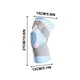 thumbnail image 3 of Rodillera deportiva | Rodillera de nailon transpirable | Correas elásticas ligeras con cortes | Protección de menisco | Ajuste ajustable S-XXXL | Baloncesto, fútbol, running y fitness, 3 of 5