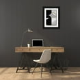 thumbnail image 3 of Cartissi  17x24 Black Ornate Wood Framed with Double Matting Museum Art Print Titled - Stripes and Circles I, 3 of 4
