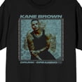 thumbnail image 2 of Kane Brown Drunk Or Dreaming Album Art Crew Neck Short Sleeve Men's Black T-shirt - 4XL, 2 of 4