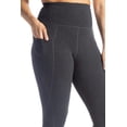 thumbnail image 2 of Fishers Finery Ecofabric Active Legging High Waist Yoga Pant; Cotton & Modal Blend (Heather Gray, XXL), 2 of 6