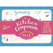 Workman Publishing The Kitchen Companion 2018 Weekly Calendar, 12 X 9 inches