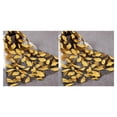 thumbnail image 2 of Qarigey Mujeres Niñas Hojas Jacquard Organza Bufanda Chales Verano Sombrilla Playa Bufandas Abrigos 65x170cm Type5 NO5 Qarigey CBP024405, 2 of 5