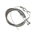 thumbnail image 4 of QJUHUNG Stainless Steel 36” Braided Throttle Cable Car Engine Parts for 97-07 Chevrolet/Chevy LS1 Engine, 4 of 9