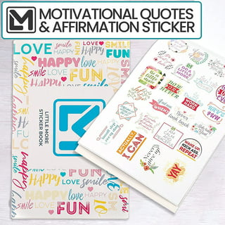 Planner Stickers 1000+ Scrapbook Stickers – Inspirational and Motivational  Journal Stickers - Planner Accessories and Stickers for Planners Pack and