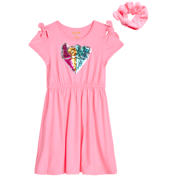 dELiA*s Girls' Dress - Super Soft Yummy Casual Sundress with Headband (Size: 4-16)