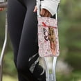 thumbnail image 4 of COEQINE Butterfly Floral Crutch Case Crutch Bag Pouch with Water Bottle Lightweight Crutch Pouch Broken Foot Underarm Crutch Pouch Crutch Storage Case for Women Girls, 4 of 7
