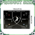 thumbnail image 3 of Portable Basketball Footwork Training Mat,Agility Footstep Training Mat,Basketball Pads for Training All Levels,Non-Slip Silent Equipment to Improve Speed,Strength and Coordination(A), 3 of 4
