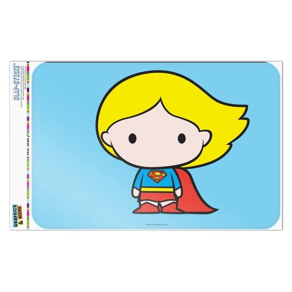 Superman Supergirl Cute Chibi Character Home Business Office Sign
