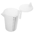 thumbnail image 4 of ColoMX Taza medidora: con asa y tapa, jarra grande de plástico de 5 l de grado alimenticio para leche, té, repostería y mezcla de líquidos, utensilio de cocina., 4 of 7