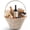White, variant on Best Choice Products Handwoven Large Mother's Day Gift Basket, 20 inch Basket Basket w/Collapsible Handle - White
